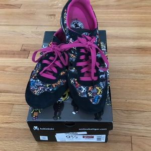 Tokidoki Onitsuka Tiger size 9.5 City Print/Black